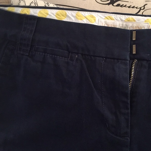 J Crew Chino Navy Size 10 - Picture 3 of 8